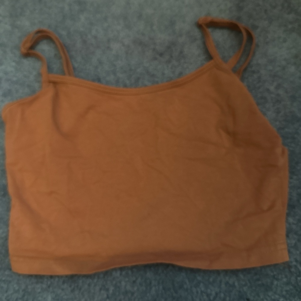 Brown Tank Top